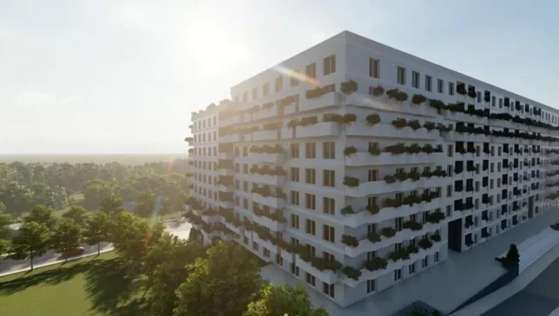 Tirane, shitet apartament 1+1 Kati 7, 63 m² 71.800 € (ALUNA PASKUQAN)