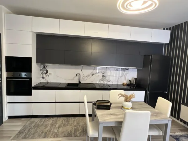 Tirane, jepet me qera apartament 1+1+Ballkon Kati 7, 65 m² 450 € 