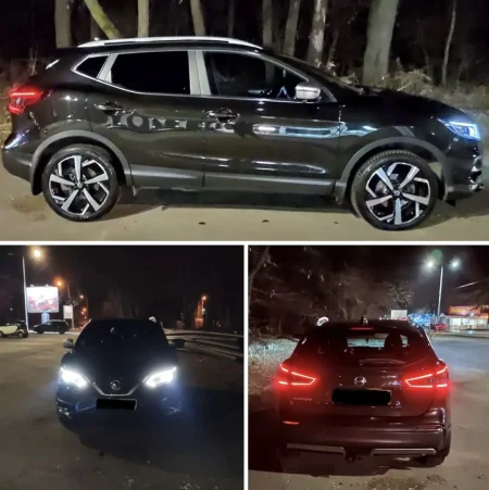 Tirane, shitet SUV Nissan Qashqai Tekna Plus Viti 2018 1.6 dci Nafte, e zeze tiptronik Klima 100.000 km 16.500 €