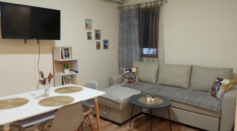 Shqiperi, jepet me qera apartament 1+1 Kati 1, 60 m² 600 € (Rruga Myslym Shyri)