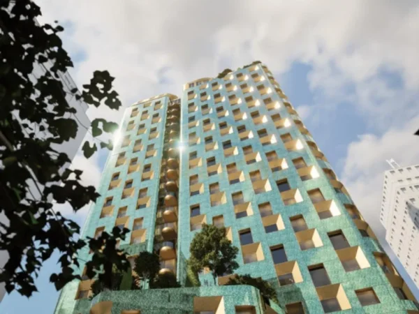 Tirane, shitet apartament 1+1+Ballkon Kati 12, 75 m² 256.000 € (Pazari i ri)