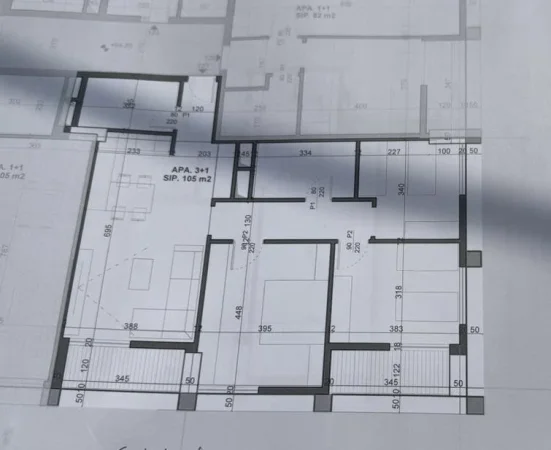 Tirane, shitet apartament 3+1 Kati 17, 132 m² 238.068 € (Xhamlliku)