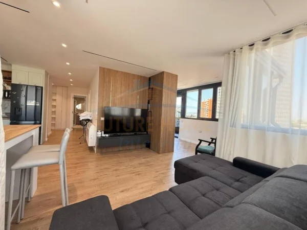 Tirane, jepet me qera apartament 2+1+Ballkon Kati 8, 100 m² 1.200 € (Rruga e Elbasanit, perballe Downtown)