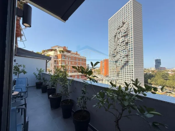 Tirane, jepet me qera apartament 2+1+Ballkon Kati 8, 100 m² 1.200 € (Rruga e Elbasanit, perballe Downtown)