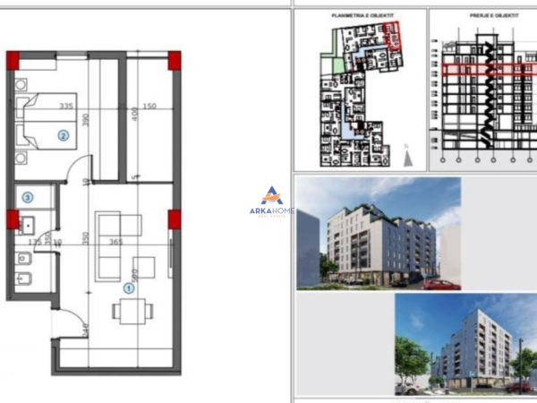 Tirane, shitet apartament 1+1+Ballkon , 67 m² 100.000 € (RRUGA ZHEGU, ALI DEM)