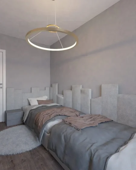 Tirane, jepet me qera apartament 2+1+Ballkon Kati 6, 90 m² 1.000 € (Kodra e Diellit)