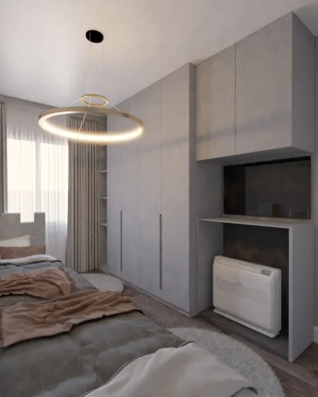 Tirane, jepet me qera apartament 2+1+Ballkon Kati 6, 90 m² 1.000 € (Kodra e Diellit)