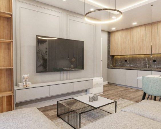 Tirane, jepet me qera apartament 2+1+Ballkon Kati 6, 90 m² 1.000 € (Kodra e Diellit)