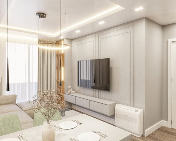 Tirane, jepet me qera apartament 2+1+Ballkon Kati 6, 90 m² 1.000 € (Kodra e Diellit)