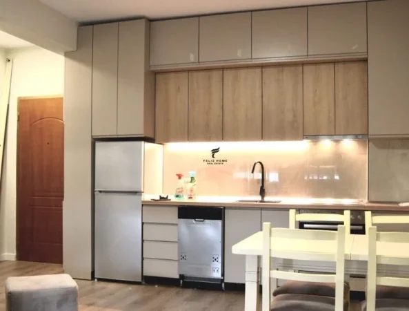 Tirane, jepet me qera apartament 1+1+Ballkon Kati 2, 65 m² 600 € (KOMUNA E PARISIT)