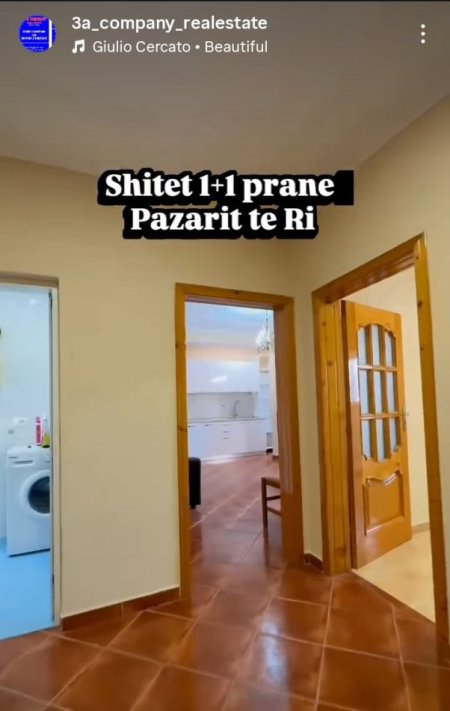 Tirane, shitet apartament 1+1 Kati 3, 64 m² 135.000 €