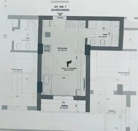 Durres, shitet apartament 1+1 Kati 5, 41 m² 54.000 € (GOLEM)