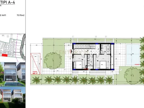 Tirane, shitet Vile 4+1+Ballkon , 461 m² (LIQENI I FARKES)