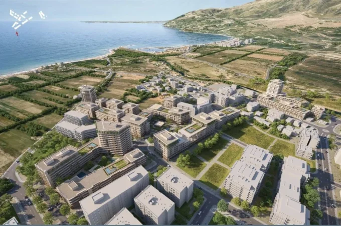 Radhime - Orikum, shitet apartament ne plazh , 