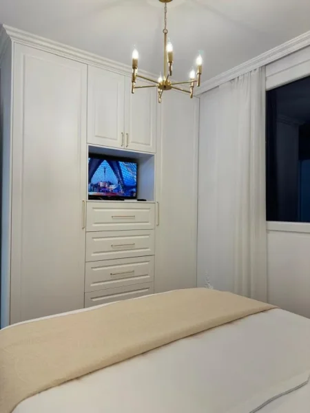 Tirane, jepet me qera apartament 1+1 Kati 9, 75 m² 550 € (astir)