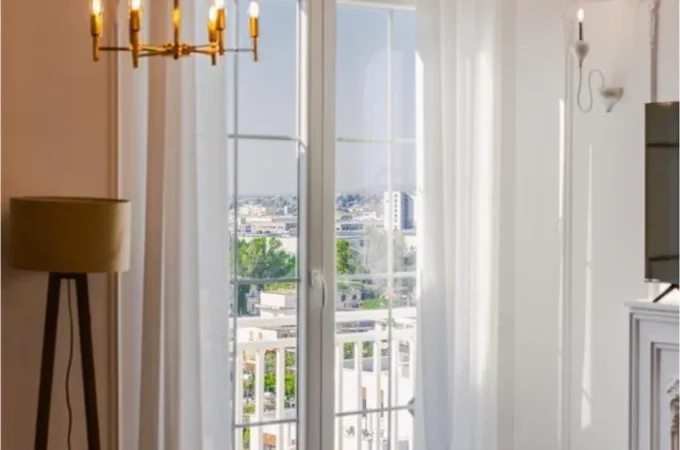 Astir, jepet me qera Super apartament 1+1+bllk Kati 9, 75 m² 550 € (Astir te Vila L 2)