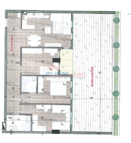 Apartament 3+1+ Garazh ne Shitje te Univers City Tirane