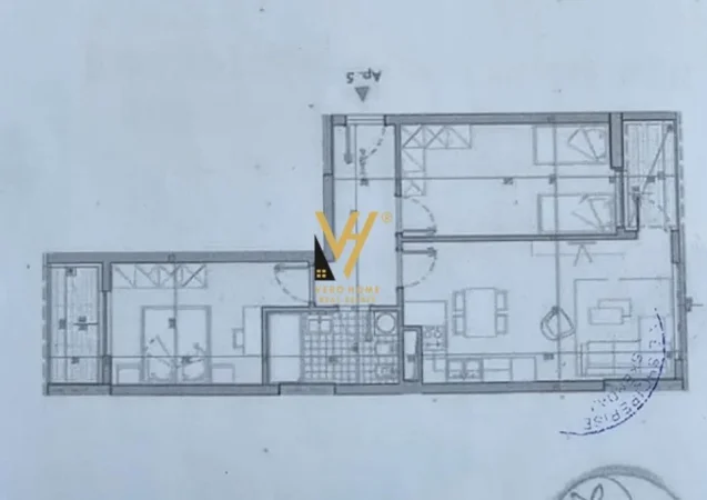 Tirane, shitet apartament 2+1+Ballkon Kati 1, 96 m² 108.000 € (UNIVERS CITY)