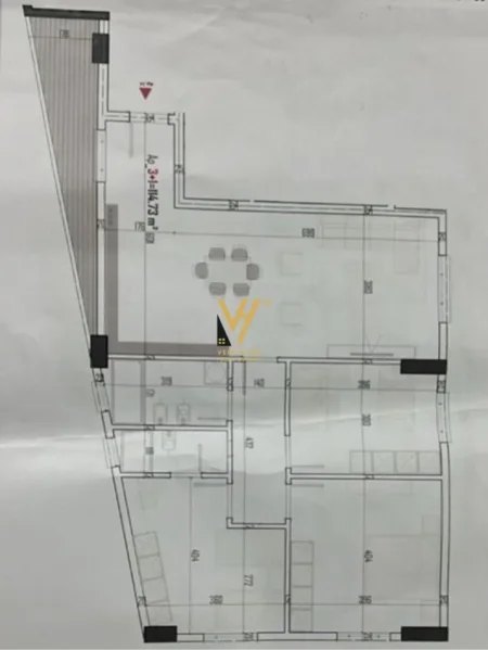Tirane, shitet apartament 3+1+Ballkon Kati 4, 132 m² 139.000 € (PASKUQAN)