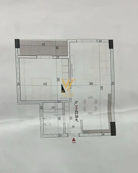 Tirane, shitet apartament 1+1+Ballkon Kati 1, 72 m² 109.000 € (PASKUQAN)