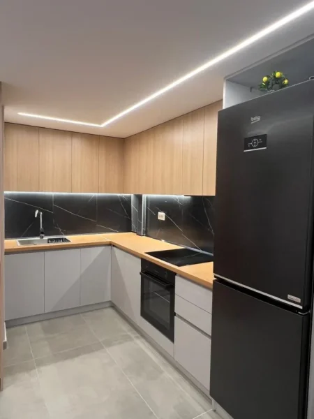 Tirane, jepet me qera apartament duplex 1+1+Ballkon Kati 2, 85 m² 550 € (Kompleksi Dopler perball spital Amerikan 3)