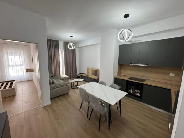 Tirane, jepet me qera apartament 1+1 Kati 3, 66 m² 400 € (Rezidenca kaimi)