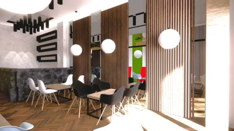 Tirane, shitet bar-kafe Kati 0, 40 m² 95.000 €