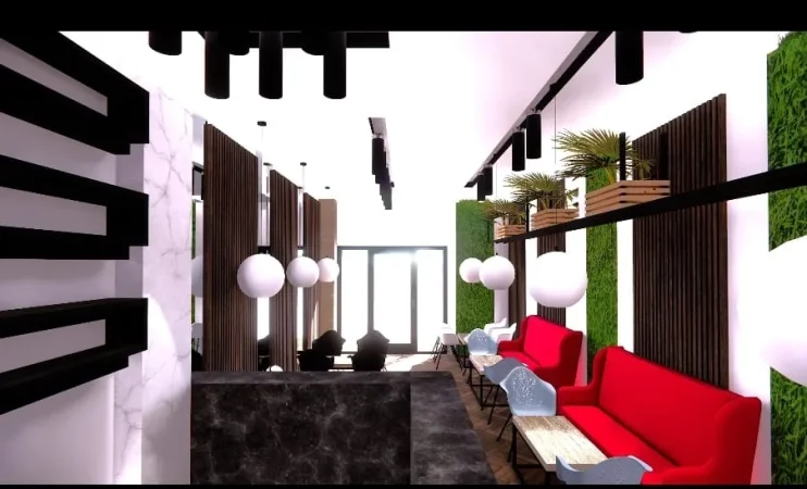 Tirane, shitet bar-kafe Kati 0, 40 m² 95.000 €