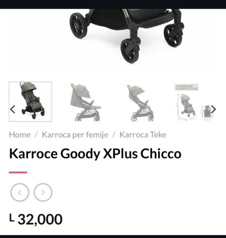 Tirane, shes Karroce Chicco Goody XPLus 220 € ulje