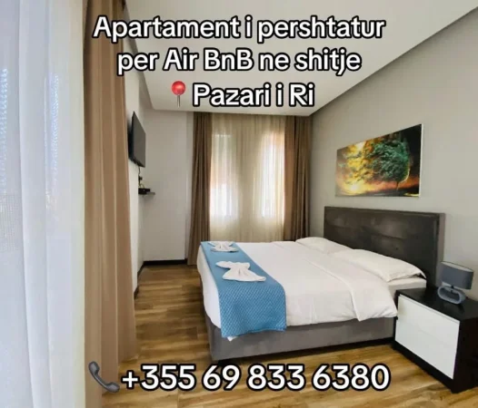 Tirane, shitet apartament , 122 m² (Pazari i ri)