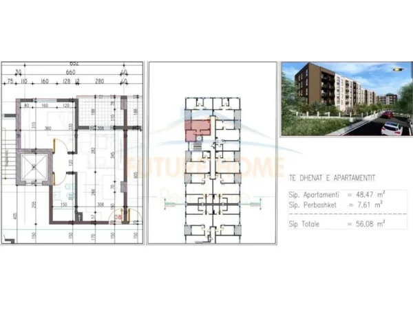Tirane, shitet apartament 2+1+Ballkon Kati 1, 104 m² (Family Residence, Paskuqan, Tiranë)