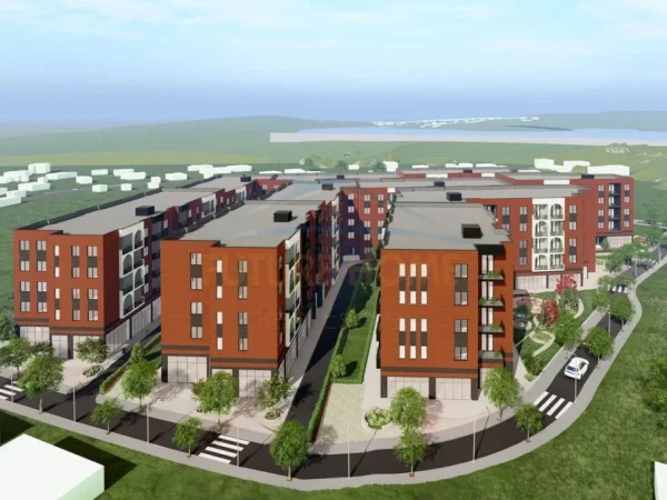 Tirane, shitet apartament 1+1+Ballkon Kati 4, 64 m² (Lake Side, Paskuqan, Tiranë)