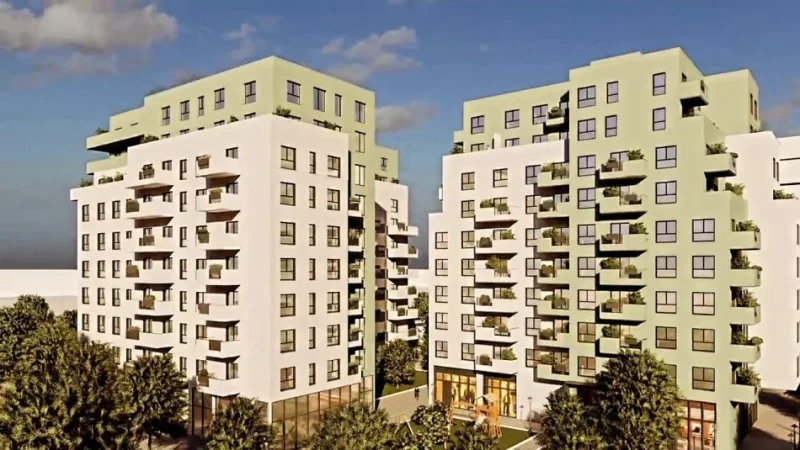 Tirane, shitet apartament 1+1 , 59 m² 97.000 € (Viva Residence)