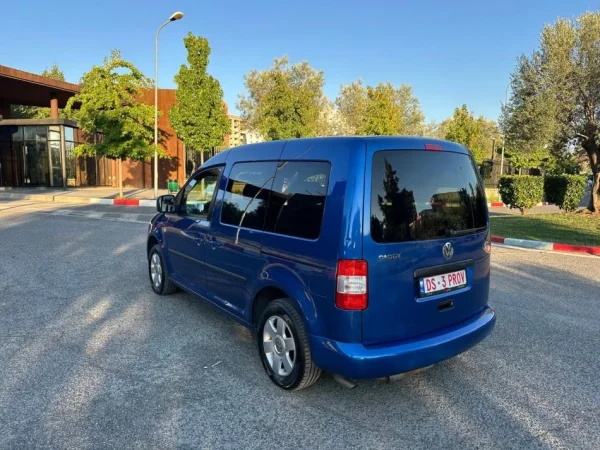 Tirane, shes makine VOLKSWAGEN CADDY BENZIN GAZ Benzin+Gaz, blu manuale Klima 214.000 km