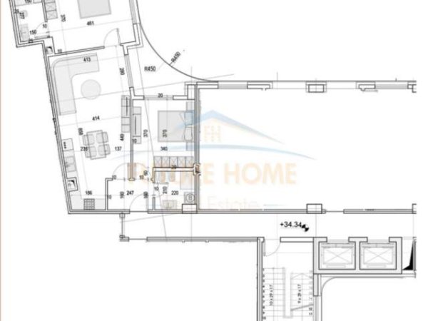 OKAZION Tirane, shitet apartament 2+1 Kati 9, 105 m² Bulevardi Bajram Curri