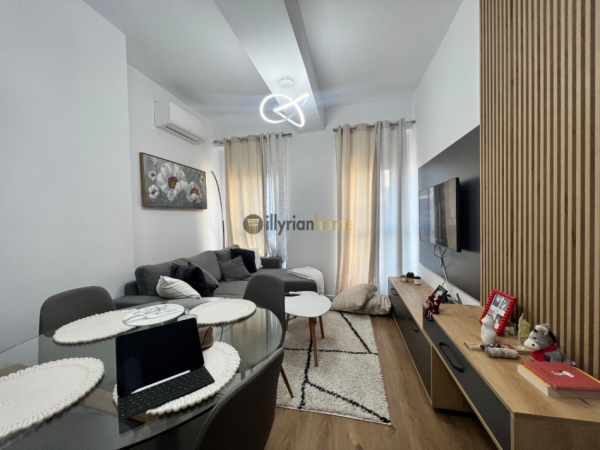 Tirane, jepet me qera apartament 1+1 Kati 5, 56 m² 450 € (Ali Demi)