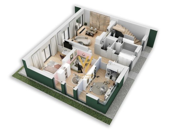 Tirane, jepet me qera apartament 2+1 Kati 2, 110 m² 1.000 € (RRUGA E BOGDANEVE)