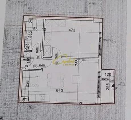 Tirane, shitet apartament 1+1 Kati 6, 65 m² 103.000 € (RRUGA E DIBRES)