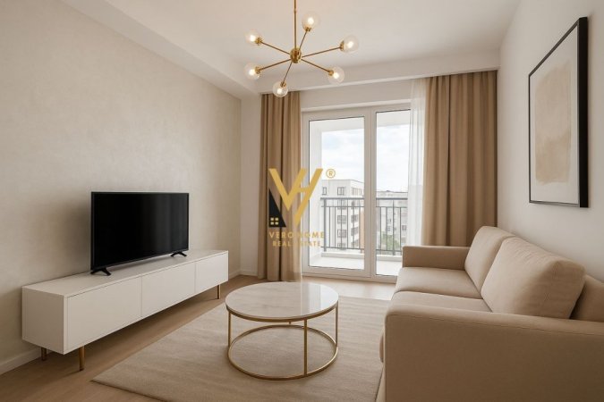 Tirane, jepet me qera apartament 1+1+Ballkon Kati 4, 68 m² 400 € (SHKOZE)