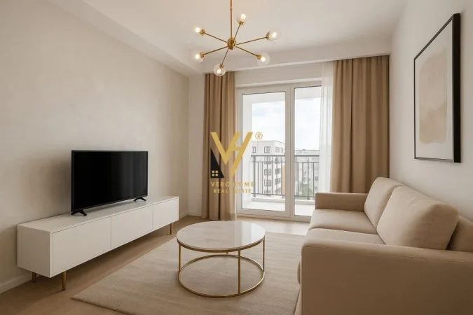 Tirane, jepet me qera apartament 1+1+Ballkon Kati 4, 68 m² 400 € (SHKOZE)