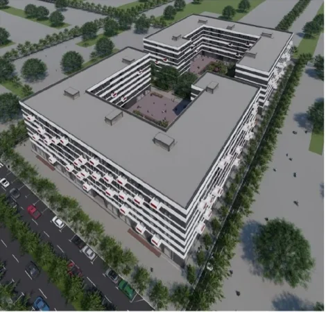 Tirane, shitet apartament 1+1 Kati 6, 64 m² 44.394 € (Bulevardi Blu)