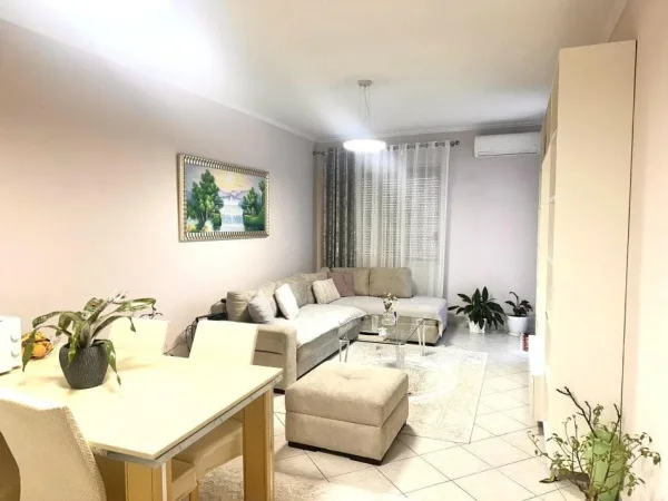 Tirane, jepet me qera 1+1+Ballkon Kati 8, 65 m² 450 € (VILA L)