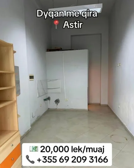 Tirane, jepet me qera dyqan Kati 0, 23 m² 200 € (Rruga Astrit Losha)