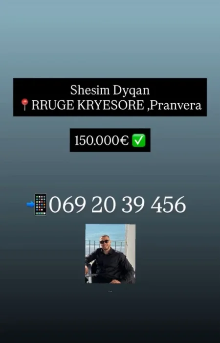 Durres, shes ambjent biznesi Kati 0, 30 m² 150.000 € (Shitet Dyqan Rruge Kryesore PRANVERA DURRES 150.000€ 0692039456)