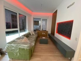 Tirane, jepet me qera apartament 2+1+BLK Kati 7, 85 m² 700 Euro (KONTAKT PRANE 21 DHJETORI)