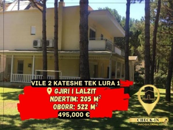 Durres, shitet Vile ne plazh 2 Katshe Kati 0, 206 m² 495.000 Euro (Kompleksi Lura 1, Gjiri i Lalzit)