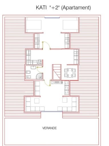 Tirane, shitet Vile 3 Katshe , 620 m² 400.000 € (Kamez)