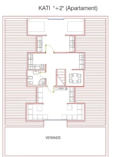 Tirane, shitet Vile 3 Katshe , 620 m² 400.000 € (Kamez)