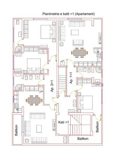 Tirane, shitet Vile 3 Katshe , 620 m² 400.000 € (Kamez)