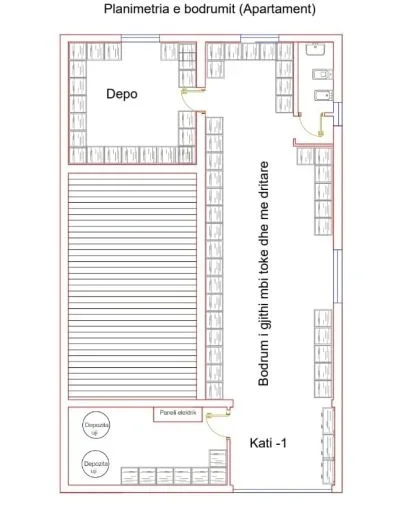 Tirane, shitet Vile 3 Katshe , 620 m² 400.000 € (Kamez)